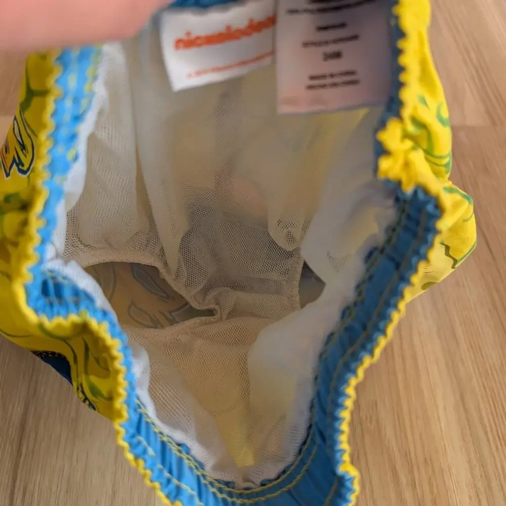 SpongeBob SquarePants | Boys Swim Trunks | Size 24M